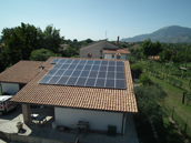 Impianto fotovoltaico 9.065 kWp - Sant'Angelo in Theodice (FR)